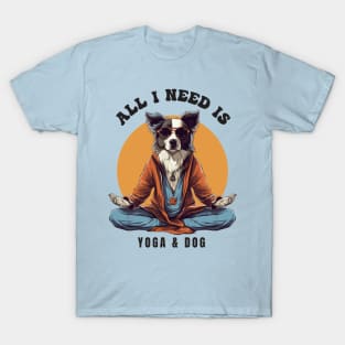 Dog Doing Yoga T-Shirt